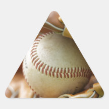 Baseball Glove and Ball Stickers