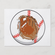 baseball glove and baseball vector design flyers