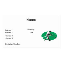 baseball hitter vector illustration business cards