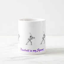 "Baseball is my Sport" Mug