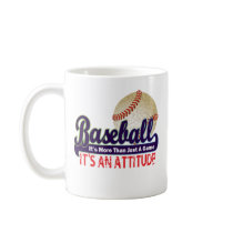 BASEBALL - IT'S MORE THAN JUST A GAME COFFEE MUGS