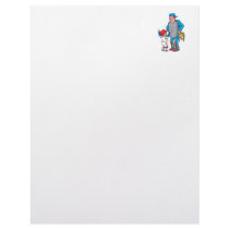 baseball kid arguing with the umpire letterhead