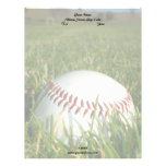 Baseball letterhead