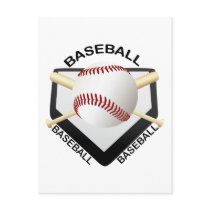 BASEBALL LOGO POSTCARDS
