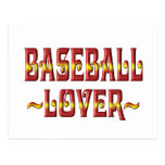 BASEBALL LOVER POSTCARD