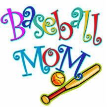Baseball Mom Acrylic Cut Out