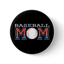 Baseball Mom Pin