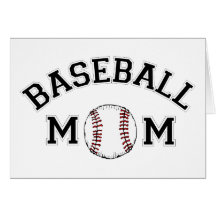 Baseball Mom Card