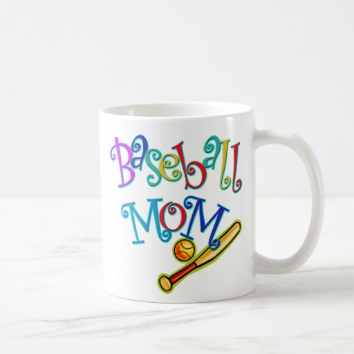 Baseball Mom Coffee Mugs