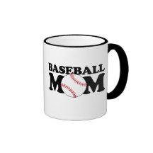 Baseball Mom Coffee Mugs