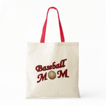 Baseball Mom Cute Tote Bag