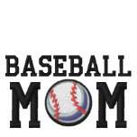 Baseball Mom Embroidered Hoodie