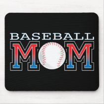 Baseball Mom Mouse Mat