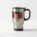 Baseball Mom Stainless Steel Travel Mug