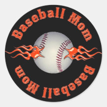 Baseball Mom Sticker