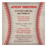 Baseball Party Invitations