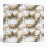 Baseball Pattern Notebook binders