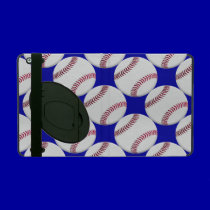Baseball Pattern on Blue or any color powis icase