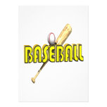 Baseball Personalized Invitations