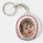 Baseball Photo Frame Template keychains