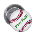 Baseball Pinback Buttons