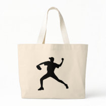 Baseball - Pitcher Canvas Bag