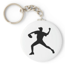 Baseball - Pitcher Keychain