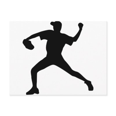 Baseball - Pitcher Postcard by Thinkdifferent