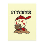 Baseball Pitcher Tshirts and Gifts Postcard