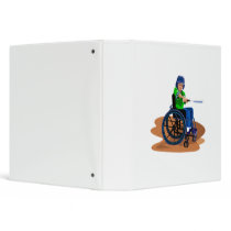 Baseball Player Vinyl Binder