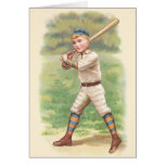Baseball Player Greeting Card