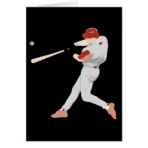 Baseball Player Greeting Cards
