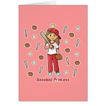 Baseball Princess Cards