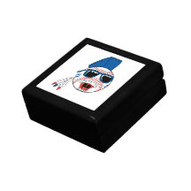 baseball punk vector design graphic jewelry boxes