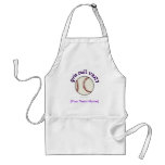 Baseball-Purple Apron