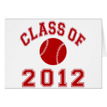 Baseball - Red Greeting Cards