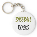 Baseball Rocks keychains