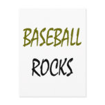 Baseball Rocks Postcards