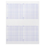 Baseball score card. letterhead