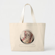 Baseball Skull and Crossbones Bags