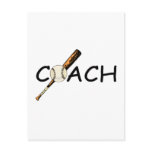 Baseball Softball Coach Post Cards
