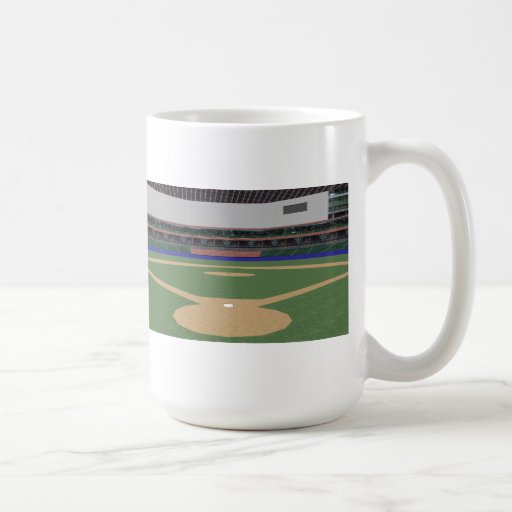 Baseball Stadium: 3D Model: Coffee Mugs