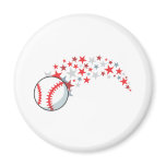 Baseball Star Fridge Magnet
