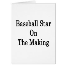 Baseball Star On The Making Cards