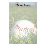 Baseball stationary stationery design