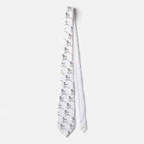 Baseball Stick Figure Neck Ties