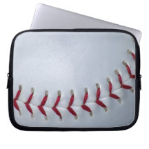 Baseball Stitches Computer Sleeves