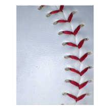 Baseball Stitches Letterhead