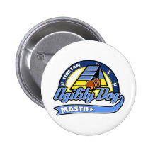 Baseball Tibetan Mastiff Agility Pin