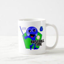 Baseball Time Coffee Mugs